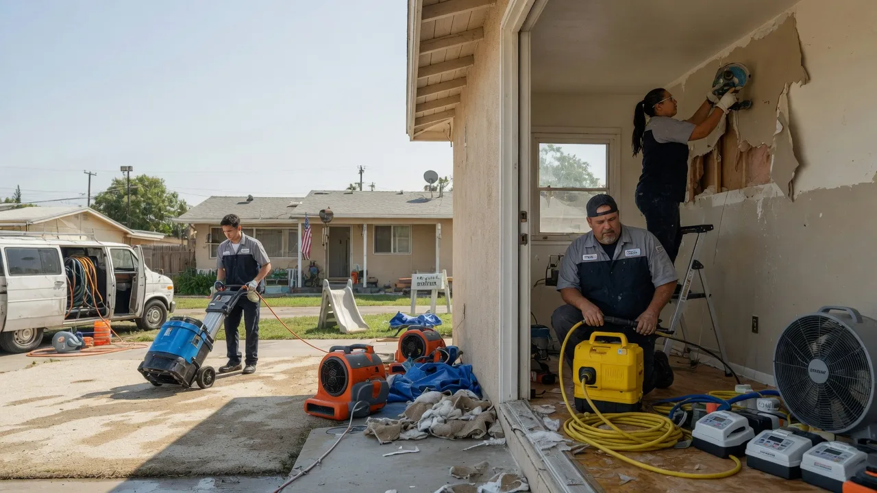 Water Damage Restoration in Templeton, IN near me